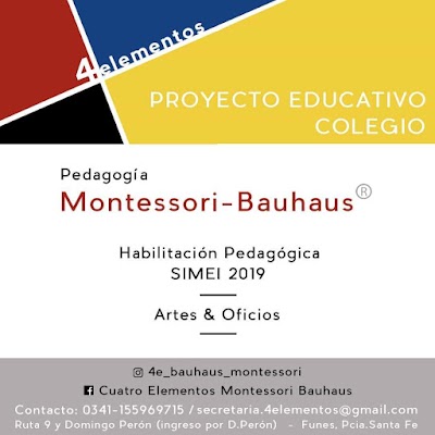 Fotos Colegio 4 ELEMENTOS MONTESSORI